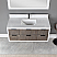 Issac Edwards Collection 48" Single Bathroom Vanity in Classical Gray with Carrara White Composite Stone Countertop without Mirror