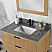 Issac Edwards Collection 36" Single Bathroom Vanity in Weathered Pine with Carrara White Composite Stone Countertop without Mirror