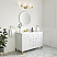 James Martin Chicago 48" Single Vanity, Glossy White With Countertops Options