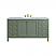 James Martin Chicago Collection 60" Single Vanity, Smokey Celadon With Countertops Options