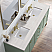 James Martin Chicago Collection 72" Double Vanity, Smokey Celadon With Countertops Options