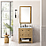 James Martin Breckenridge Collection 30" Single Vanity, Light Natural Oak With Countertops Options