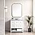 James Martin Breckenridge Collection 36" Single Vanity, Bright White With Countertops Options