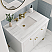 James Martin Chicago Collections 36" Single Vanity, Glossy White With Countertops Options