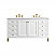 James Martin Chicago Collections 60" Double Vanity, Glossy White With Countertops Options