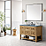 James Martin Breckenridge Collection 48" Single Vanity, Light Natural Oak With Countertops Options
