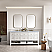 James Martin Breckenridge Collection 72" Double Vanity, Bright White With Countertops Options