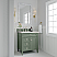James Martin Brittany Collection 30" Single Vanity, Smokey Celadon With Countertops Options