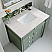 James Martin Brittany Collection 36" Single Vanity, Smokey Celadon With Countertops Options