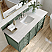 James Martin Brittany Collection 60" Single Vanity, Smokey Celadon With Countertops Options