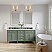James Martin Brittany Collection 72" Double Vanity, Smokey Celadon With Countertops Options