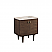 James Martin Amberly Collection 30" Single Vanity, Mid-Century Walnut With Countertops Options