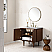James Martin Amberly Collection 36" Single Vanity, Mid-Century Walnut With Countertops Options