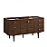 James Martin Amberly Collection 60" Single Vanity, Mid-Century Walnut With Countertops Options