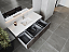 54" Wall-mount Bathroom Vanity with 3 Wood Finishes and 2 Countertop Options