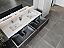 72" Wall-mount Double Sink Bathroom Vanity with 3 Wood Finishes and 2 Countertop Options