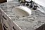 36 inch Rustic Bathroom Vanity Grey Driftwood with Countertop Options 