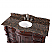 Adelina 50" Cherry Wood Bathroom Sink Vanity Baltic Brown Stone Top