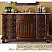 Adelina 60" Traditional Style Cherry Wood Bathroom Sink Vanity With Baltic Brown Top