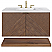 James Martin Marcello Collection 36" Wall Mounted Single Vanity, Chestnut Finish with Countertop Options