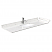 60" Single Bathroom Vanity in White with Countertop and Hardware Options