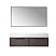 60" Double Sink Bath Vanity in Suleiman Oak with White One-Piece Composite Stone Sink Top