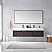 72" Double Sink Bath Vanity in Suleiman Oak with White One-Piece Composite Stone Sink Top