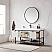 60" Single Sink Bath Vanity in White with One-Piece Composite Stone Sink Top