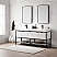 72" Double Sink Bath Vanity in White with One-Piece Composite Stone Sink Top