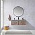 48" Single Sink Bath Vanity in Light Walnut with Grey Sintered Stone Top