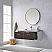 48" Single Sink Bath Vanity in Dark Walnut with Grey Sintered Stone Top