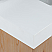 Issac Edwards 42" Single Bathroom Vanity in Light Brown with Matte Black Support Base and White Composite Stone Countertop with Mirror