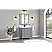 Issac Edward Collection 36" Cadet Finish Solid Wood Sink Vanity