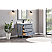 Issac Edward Collection 36" Cadet Finish Solid Wood Sink Vanity