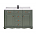 Issac Edward Collection 48" Pewter Green Finish Solid Wood Sink Vanity with Six Color Options