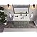 Issac Edward Collection 48" Pewter Green Finish Solid Wood Sink Vanity with Six Color Options