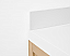 84" Double Bathroom Vanity in Oak Finish with White quartz Vanity Top and White Undermount Basin