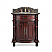 30 Inch Traditional Style Solid Wood Single Sink Bathroom Vanity with Stone top and Backsplash Option