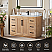 Issac Edwards Collection 48" Single Bathroom Vanity in Light Brown with Calacatta White Quartz Countertop with Mirror