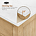  Issac Edwards Collection 48" Single Bathroom Vanity in Weathered Fir Finish with Grain White Stone Countertop without Mirror