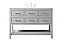 48 inch Single Bathroom Vanity in Gray with Backsplash Option and Color Option