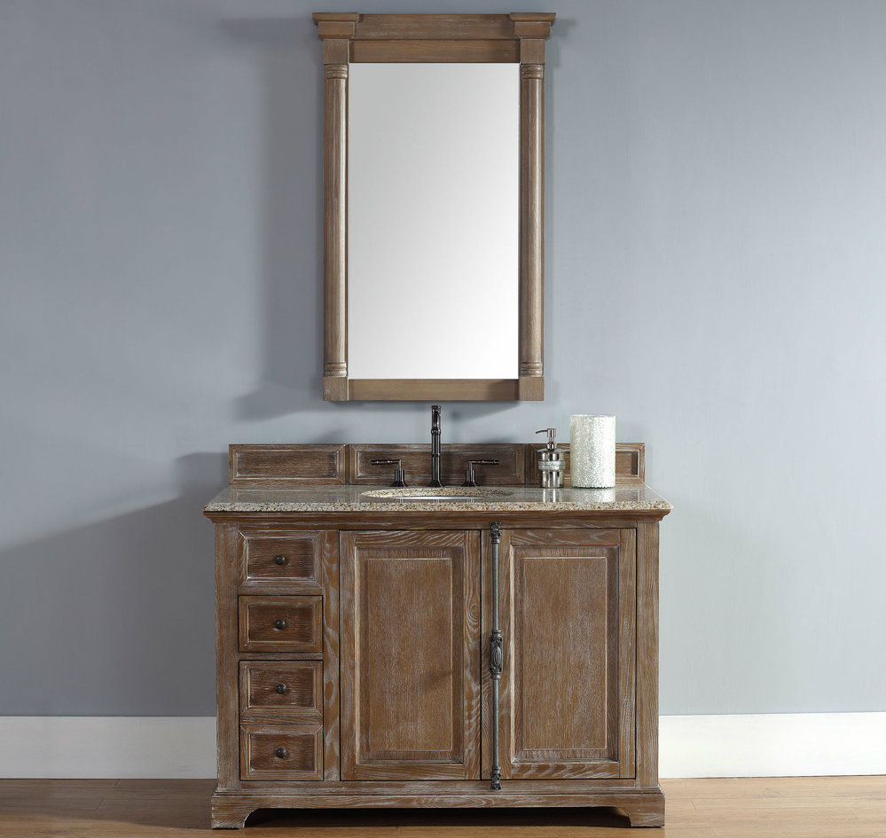 Providence 48 Single Bathroom Vanity in Driftwood