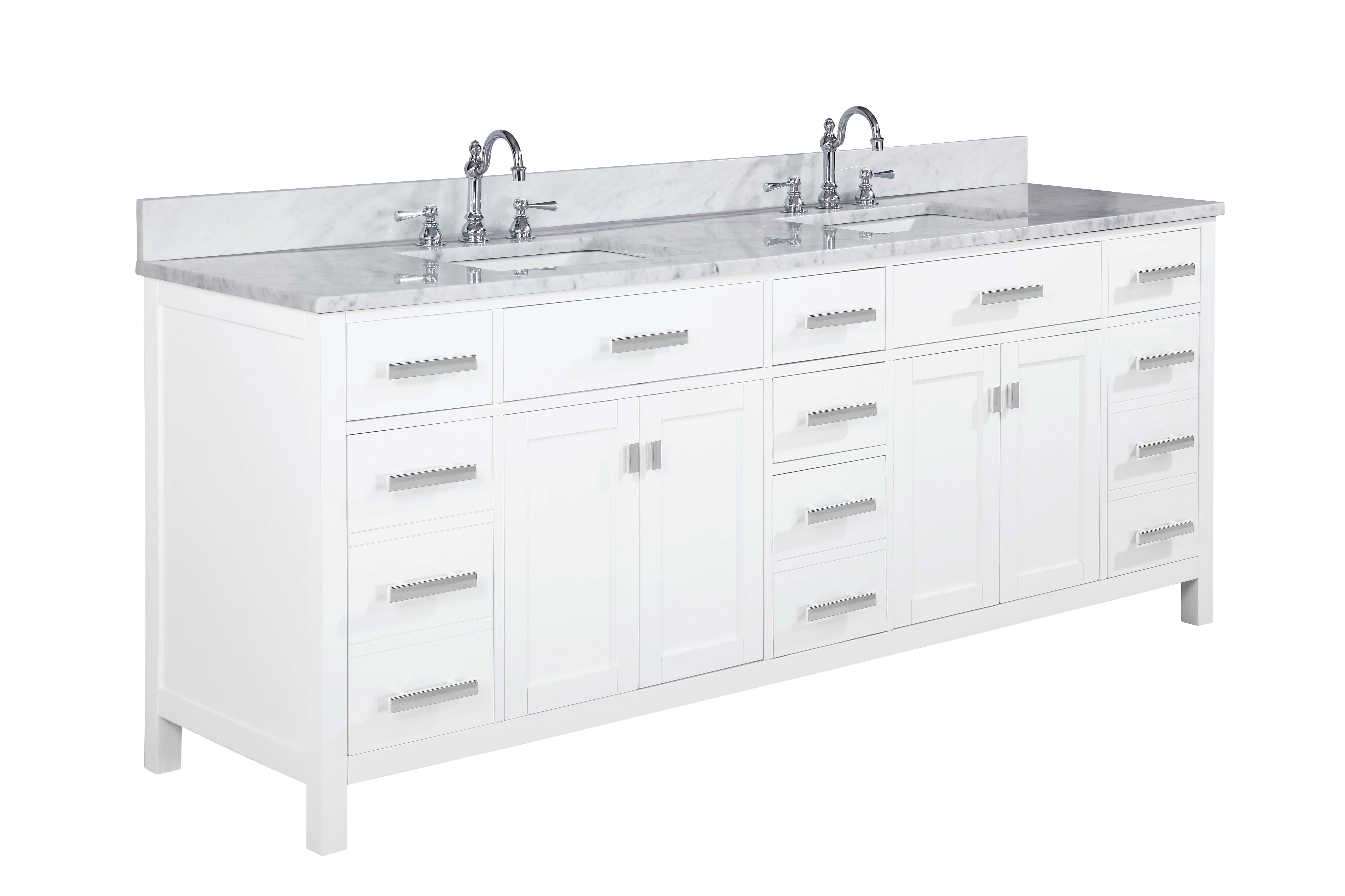 Explore 90+ Alluring Double Bathroom Vanity 84 Inches With Many New Styles