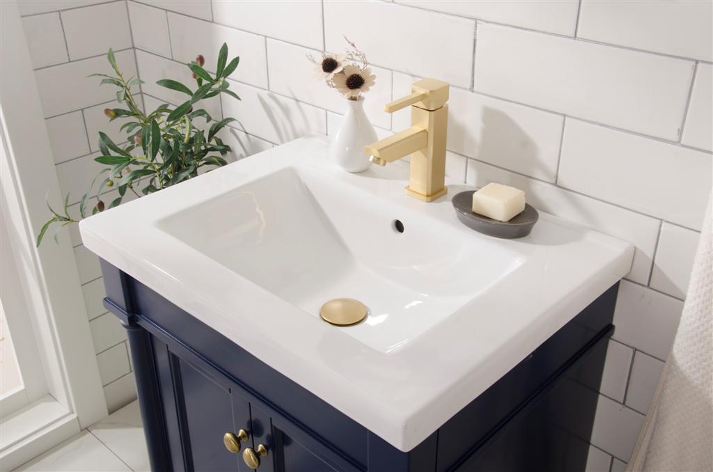 24" Single Sink Bathroom Vanity in 3 Color Options with ...