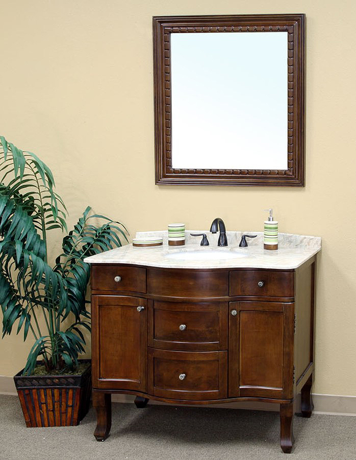 Bellaterra Home 203045 Bathroom Vanity, 38 Inch Bathroom Vanity