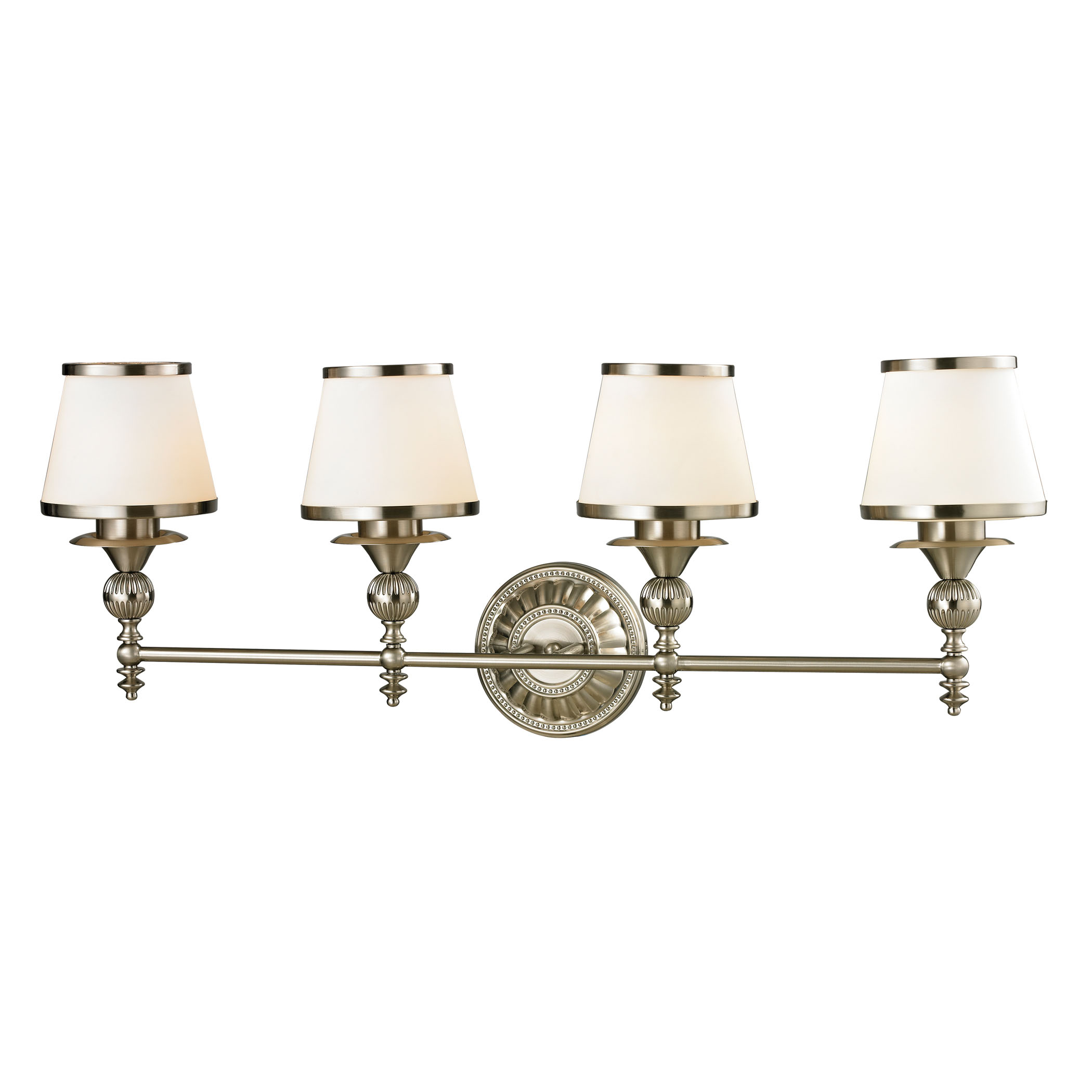 Smithfield Collection 4 Light Bath in Brushed Nickel
