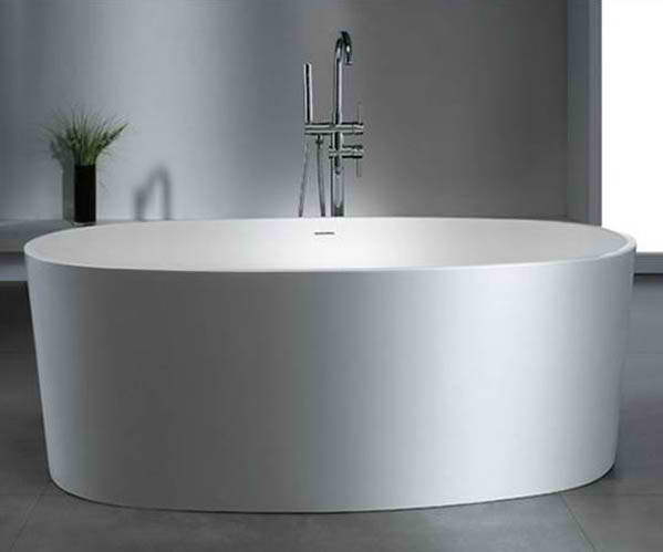Whirlpools 32 x 62 Artificial Stone Freestanding Bathtub