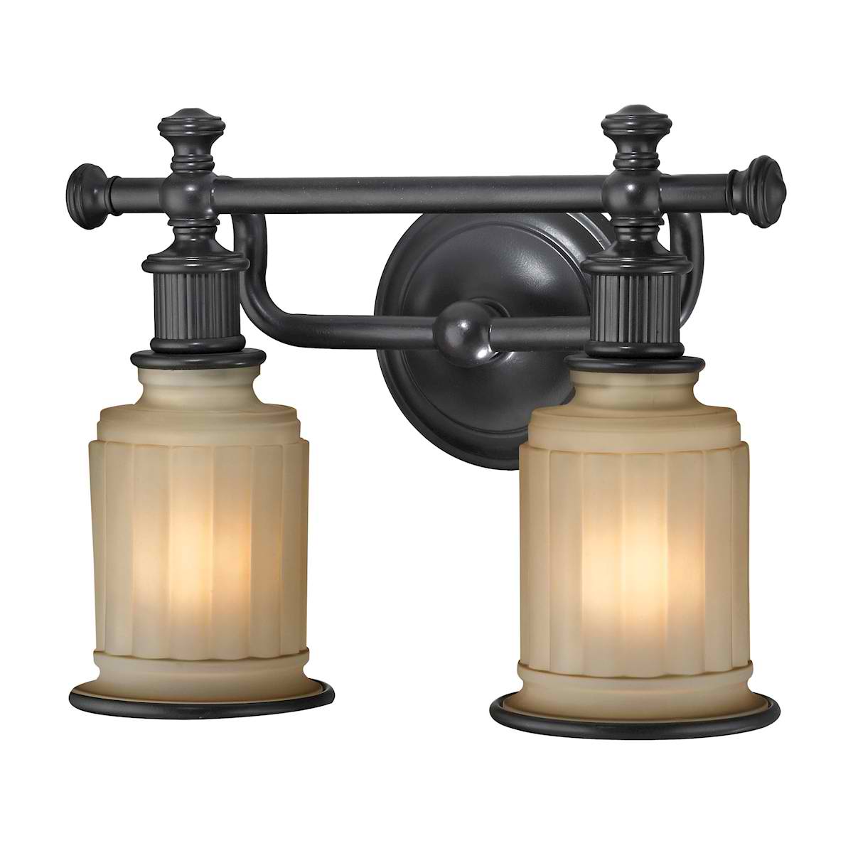 Acadia Collection 2 Light Bath in Oil Rubbed Bronze