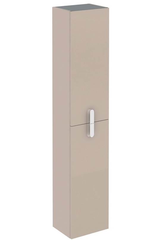 60 inch Brown Modern Bathroom Linen Side Cabinet