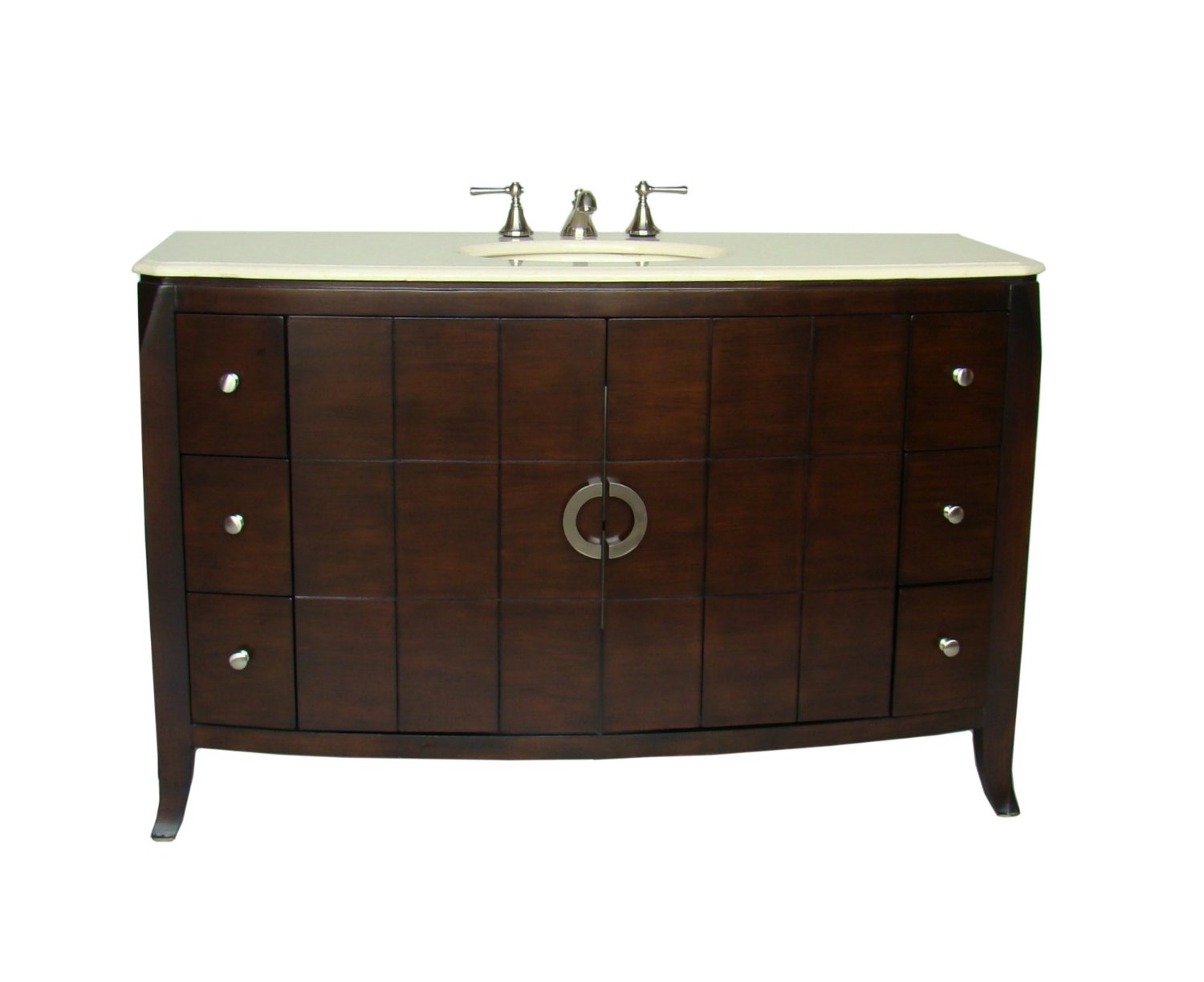 Adelina 54 inch Contemporary Style Bathroom Vanity Adelina 54 inch Contemporary Style Bathroom Vanity